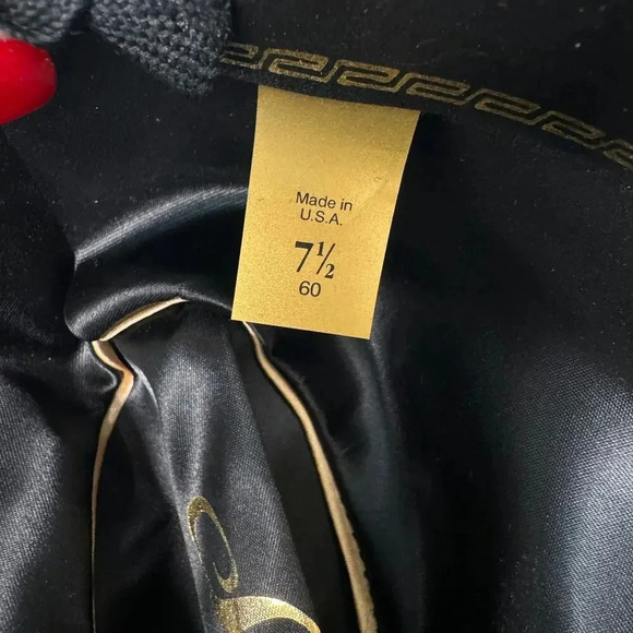 Serratelli Salinas 3X Wool Felt Cowboy Western Black Hat Size 7 1/2 Ranch Rodeo - Picture 7 of 10